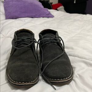 Men's Black Suede Shoes